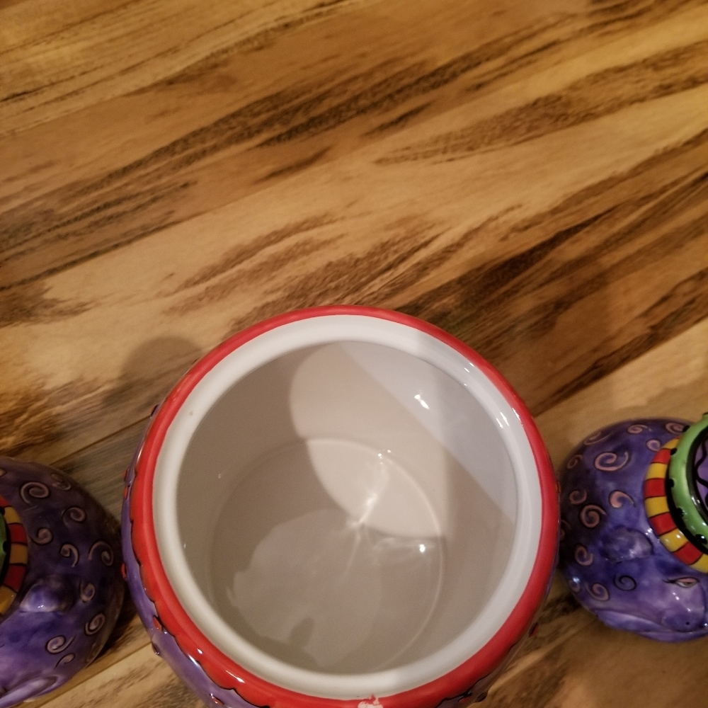 Retro 2 Candle holders  and cookie jar - Picture 5 of 9